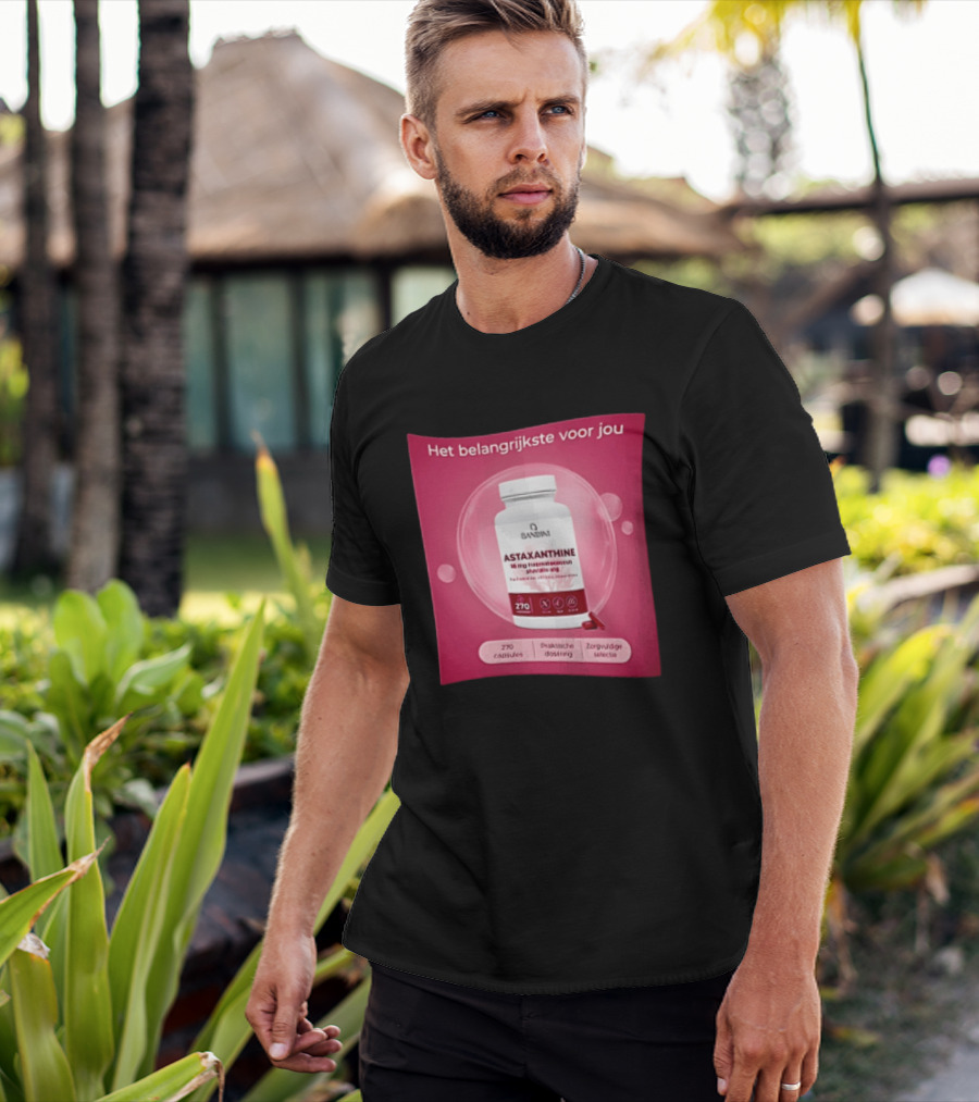Het Belangrijkste Voor Jou Astaxanthine 18 Mg Haematococcus Pluvialis Alg 270 Capsules Zorghoede Selectie T-Shirt