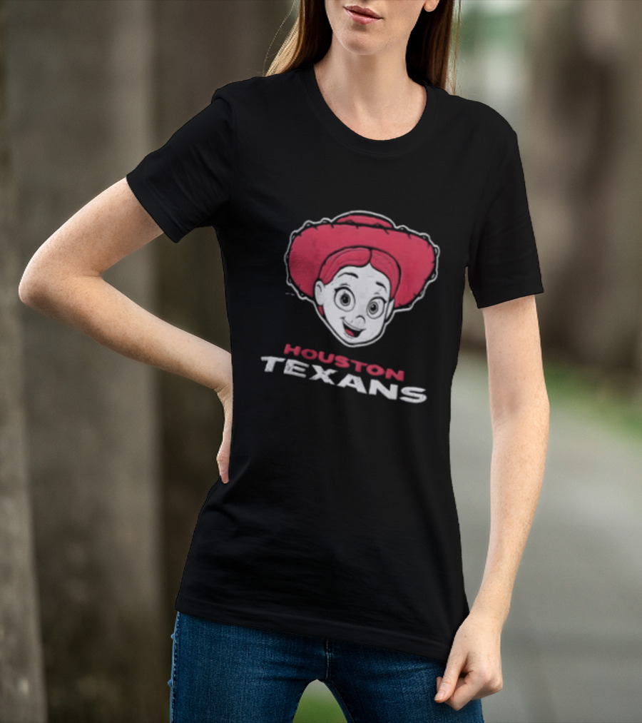 Houston Texans Disney Toy Story Jessie Collaboration T-Shirt