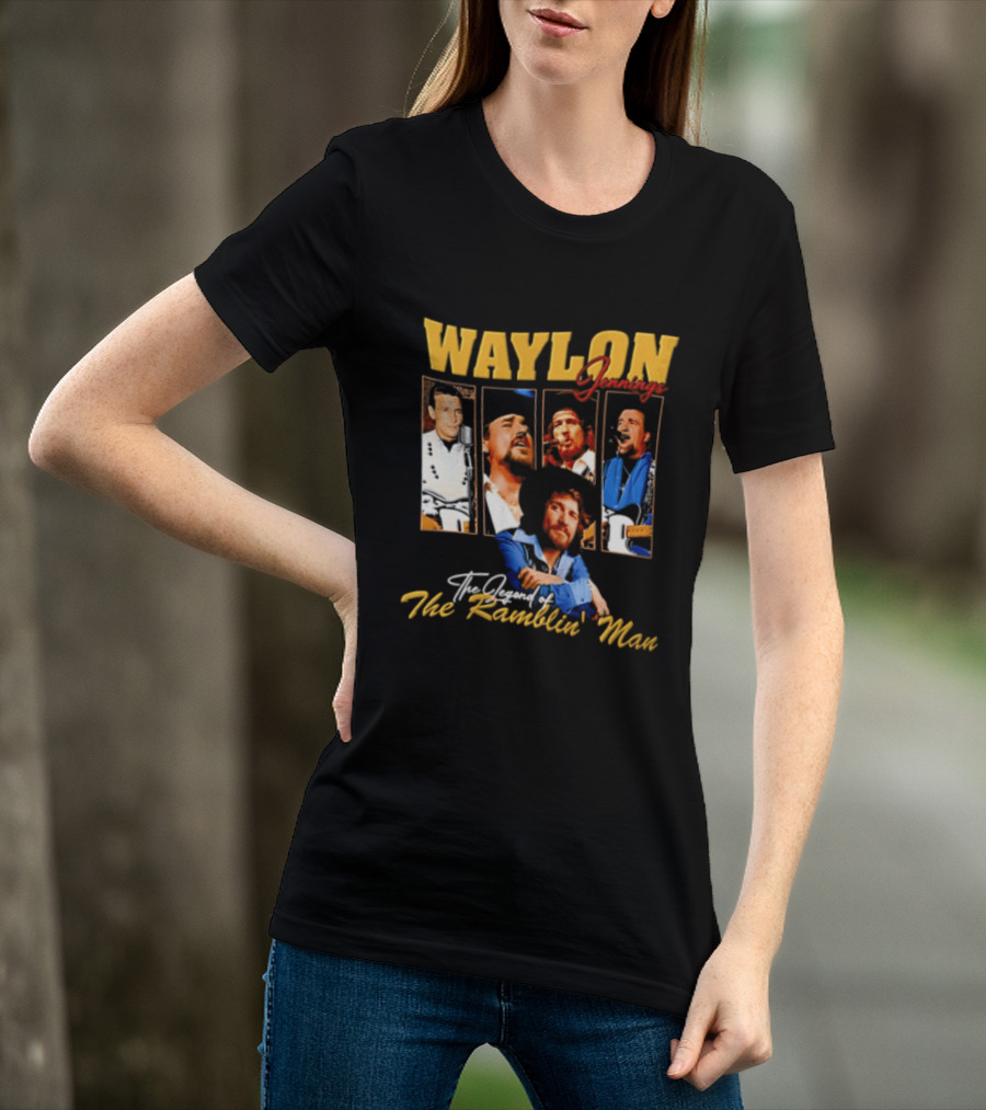 Waylon Jennings The Ramblin' Man T-Shirt