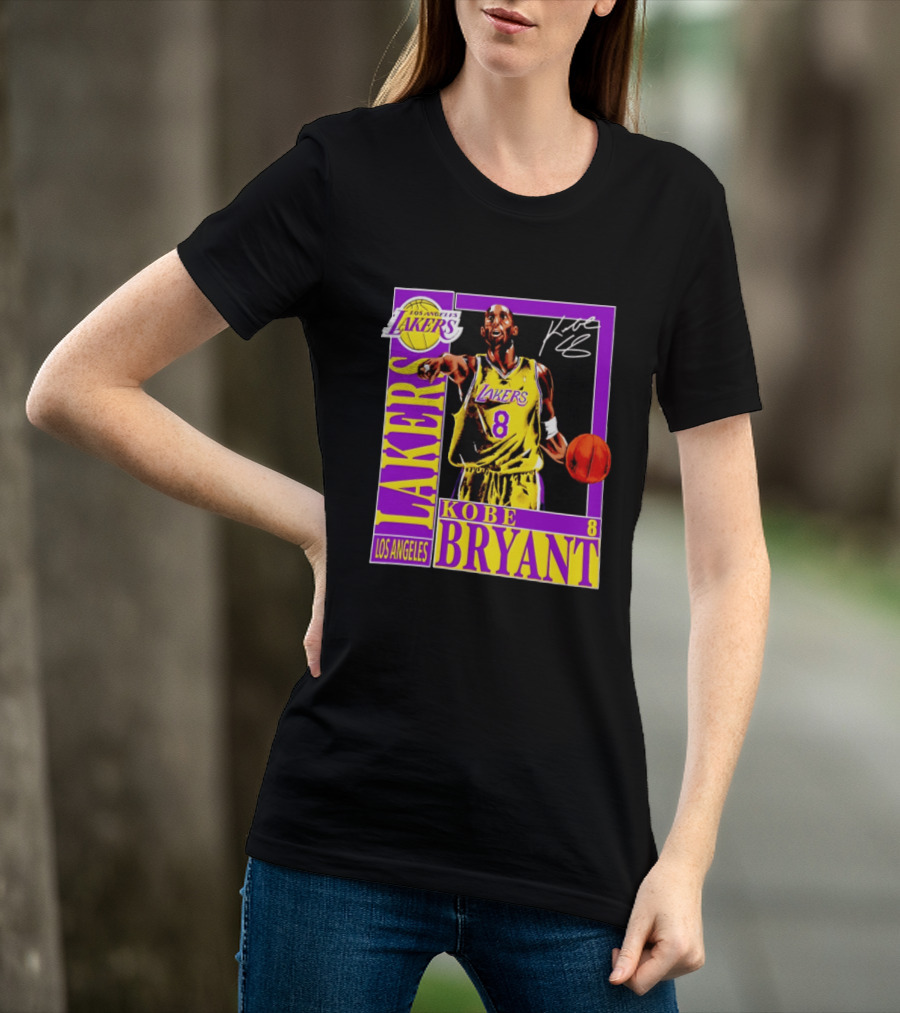 Los Angeles Lakers Kobe Bryant 8 NBA Basketball Legend T-Shirt