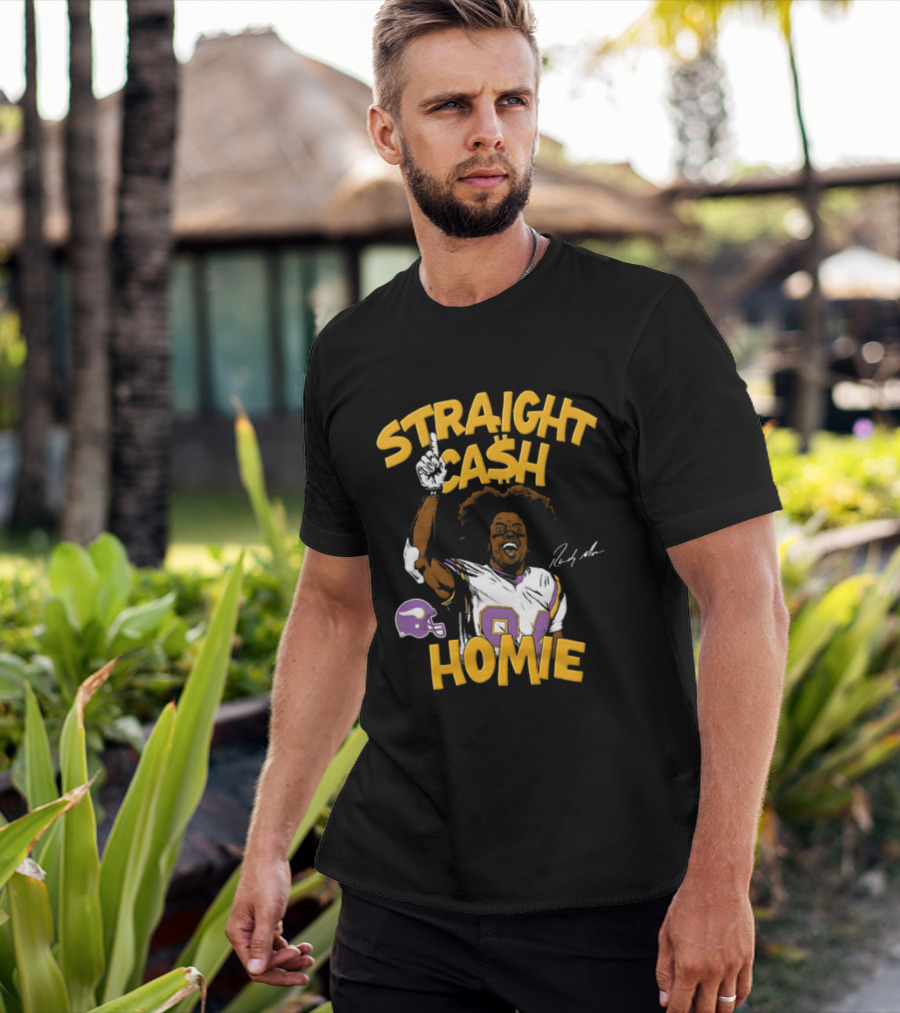 Straight Cash Homie Randy Moss Minnesota Vikings Football 84 NFL T-Shirt