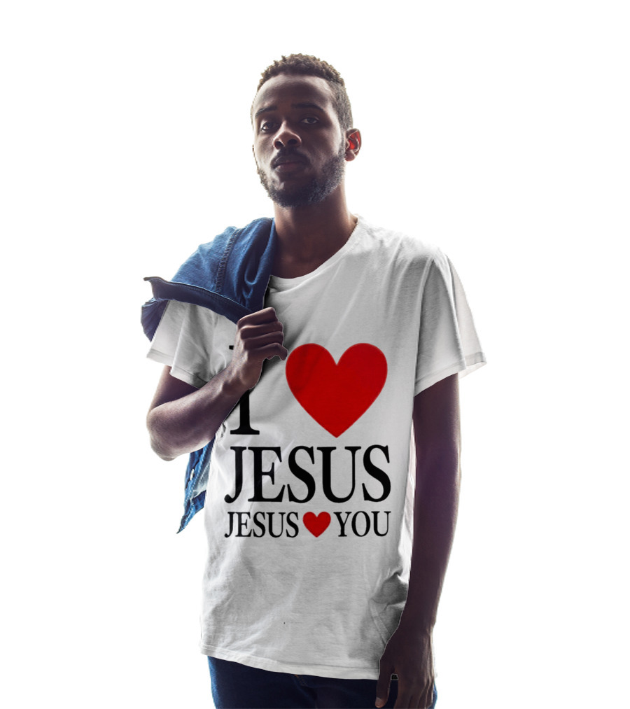 Cameron Dicker I Love Jesus Jesus Love You T-Shirt