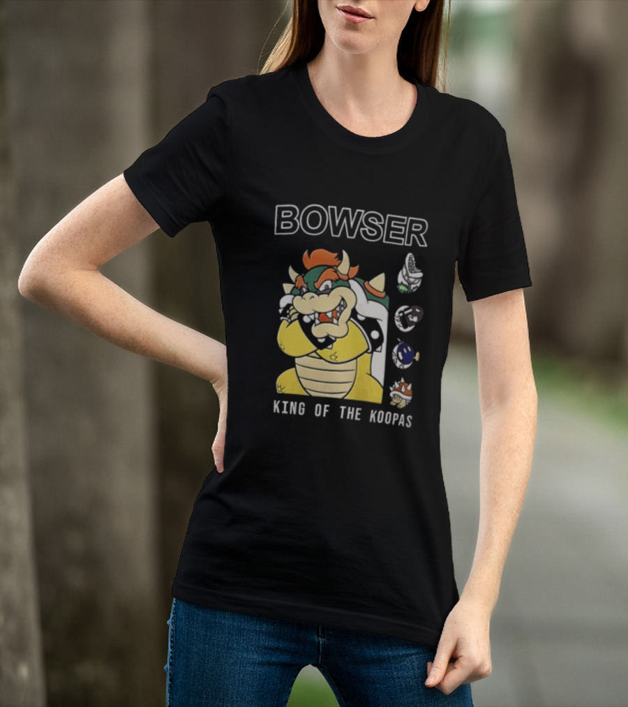 Bowser King Of The Koopas Super Mario T-Shirt