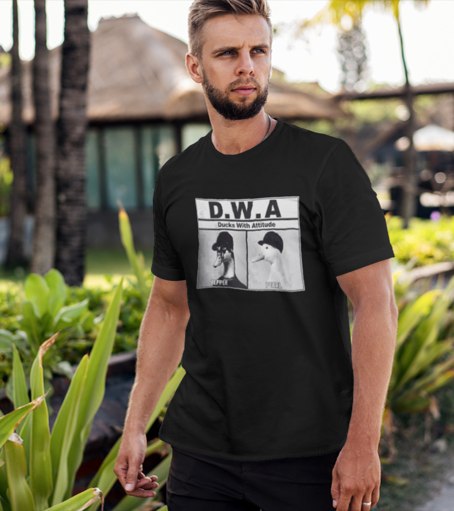 D.W.A Ducks With Attitude Pepper Pearl T-Shirt