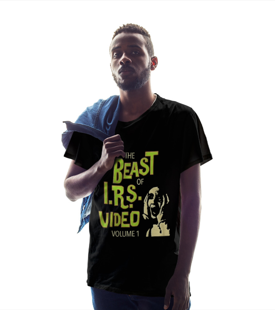 The Beast Of IRS Video Volume 1 Screaming Horror Face T-Shirt