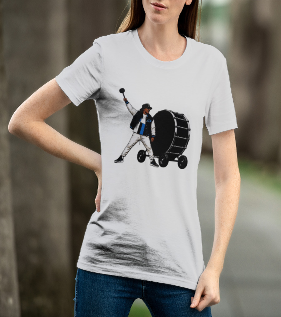 Carolina Panthers For The Culture Drummer Marching Band Fan Gear T-Shirt