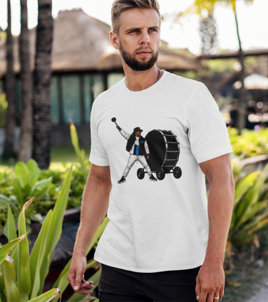 Carolina Panthers For The Culture Drummer Marching Band Fan Gear T-Shirt