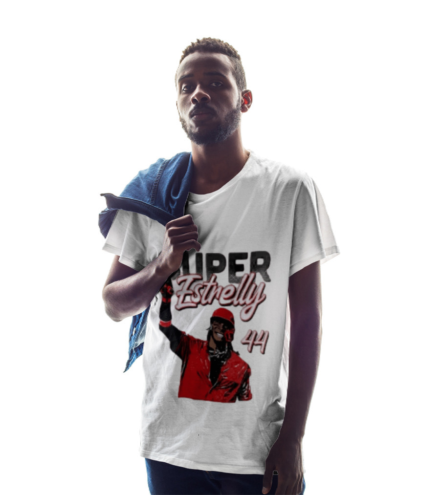 Elly De La Cruz Súper Estrelly 44 Cincinnati Reds T-Shirt