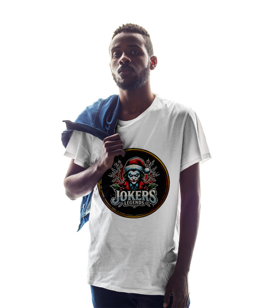 Jokers Legends Santa Hat Christmas T-Shirt