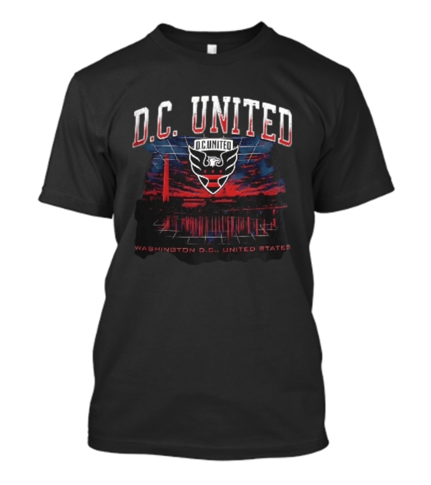 D.C. United Eagle Crest Washington Monument Reflecting Pool Washington D.C. United States T-Shirt