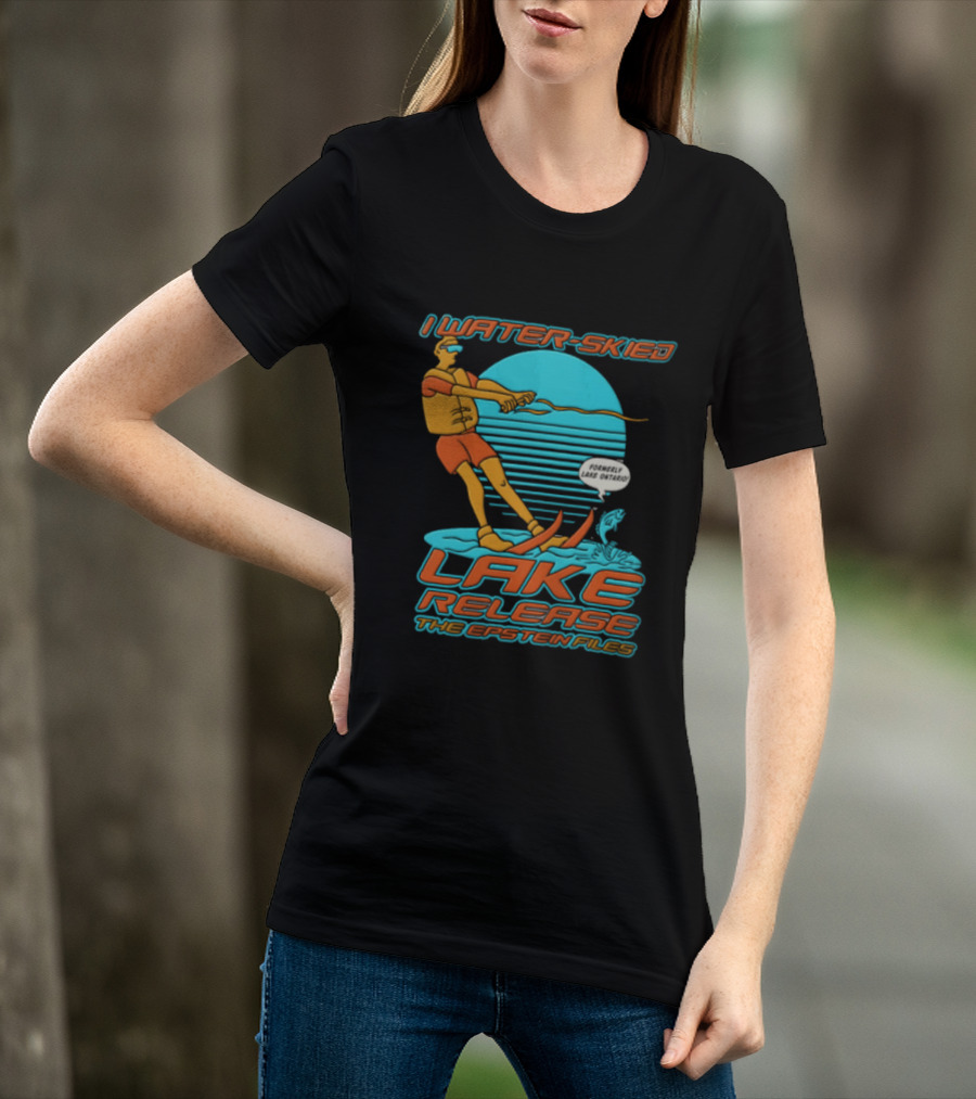 I Water Skied Lake Release The Epstein Files T-Shirt
