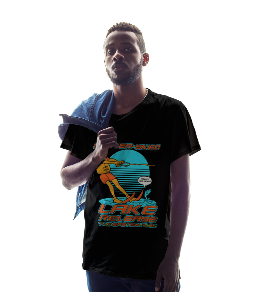 I Water Skied Lake Release The Epstein Files T-Shirt