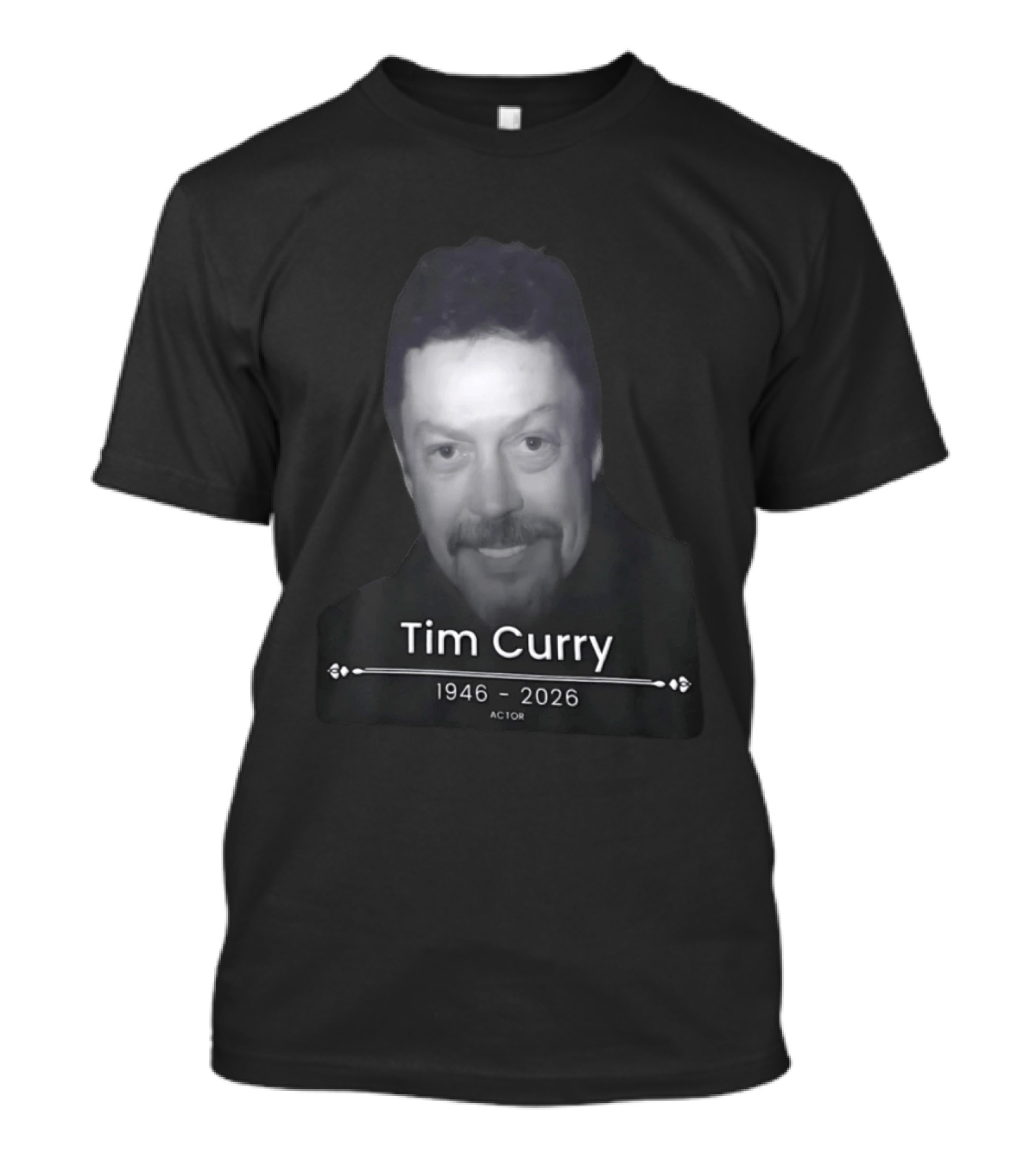 Tim Curry 1946 2026 Actor Memoriam T-Shirt