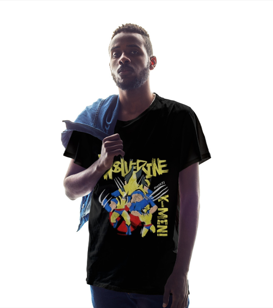 Wolverine Snikt X Men Comic Claws Action T-Shirt