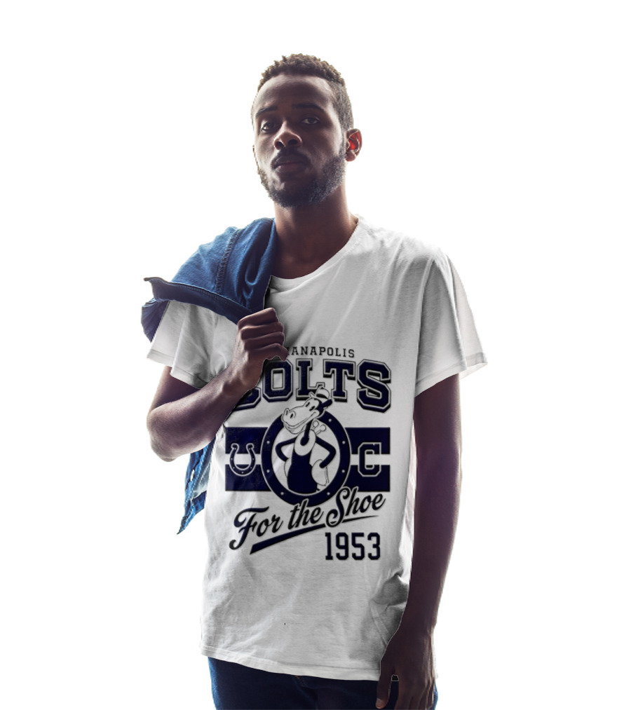 Indianapolis Colts Goofy 1953 For The Shoe T-Shirt