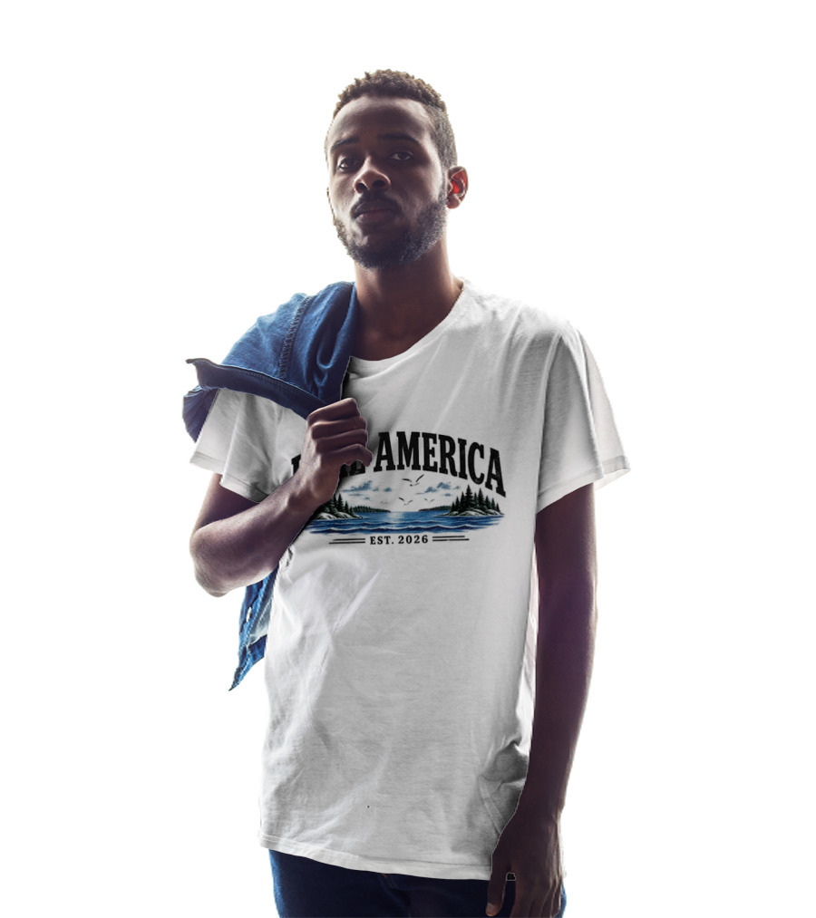 Lake America Est 2026 Lake Ontario Renamed Political Humor T-Shirt