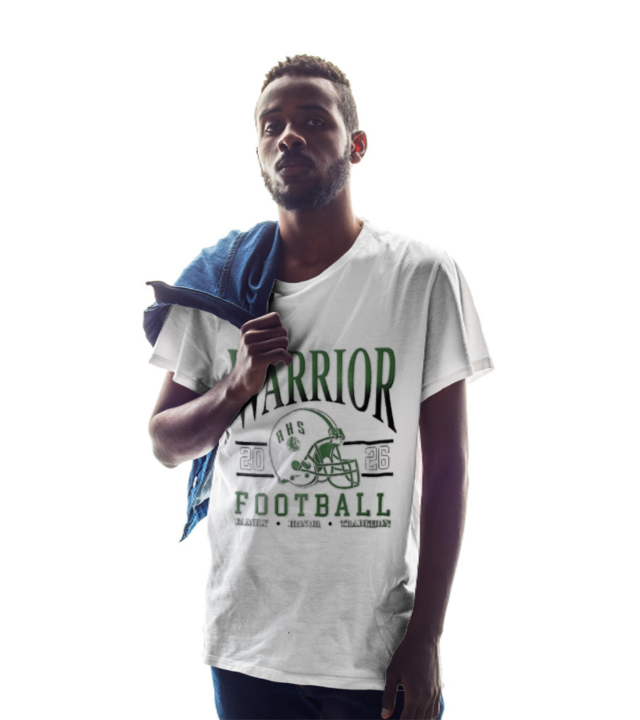 Warrior 2026 Football Family Honor Tradition Helmet Facemask T-Shirt