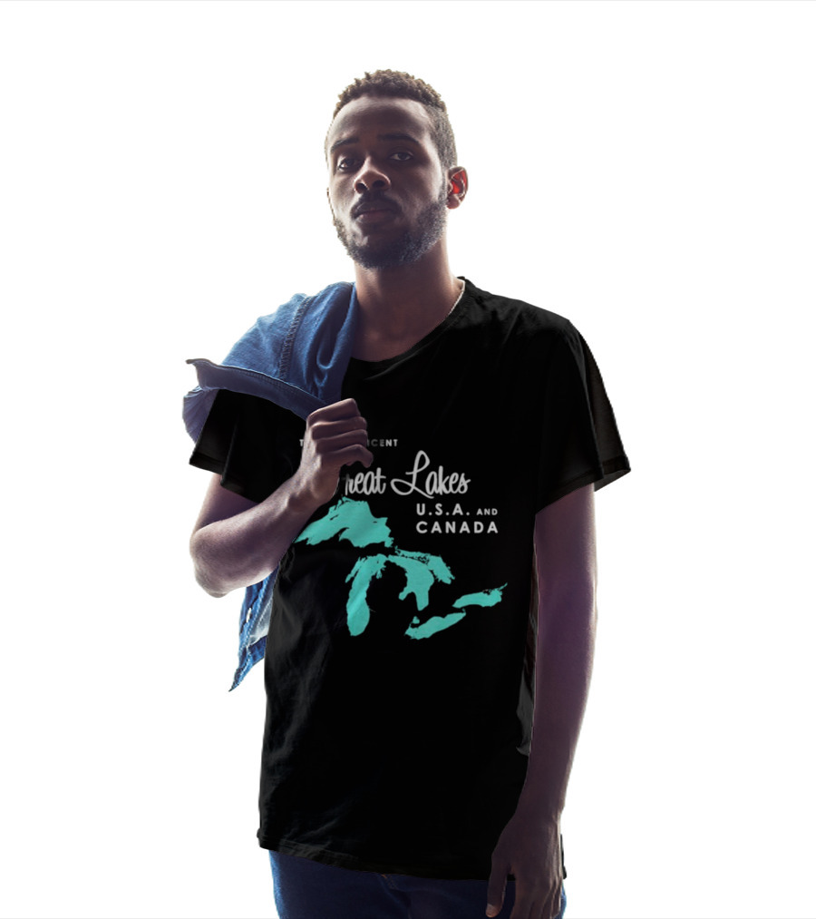 The Magnificent Great Lakes USA And Canada T-Shirt