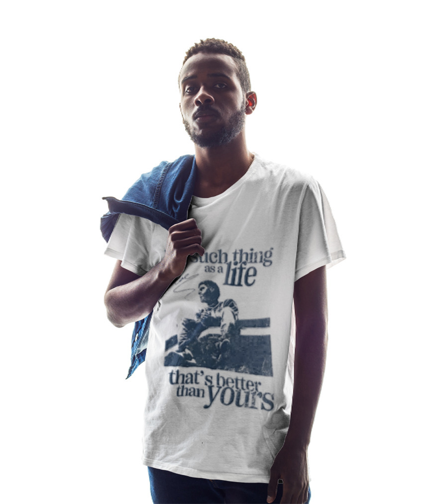 No Such Thing As A Life That's Better Than Yours J Cole Sitting On Roof T-Shirt