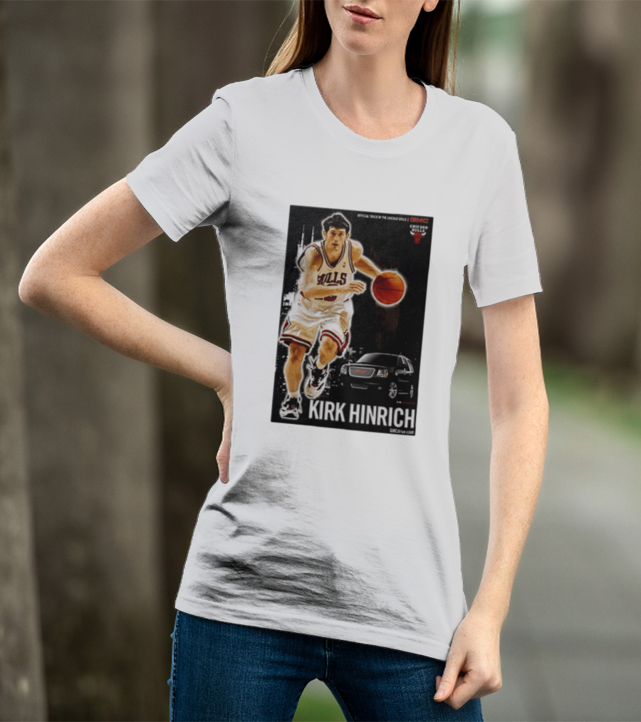 Kirk Hinrich Chicago Bulls GMC Basketball Action T-Shirt