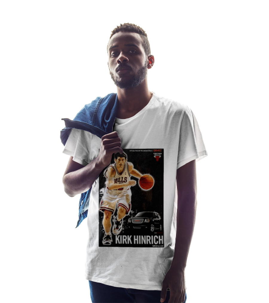 Kirk Hinrich Chicago Bulls GMC Basketball Action T-Shirt