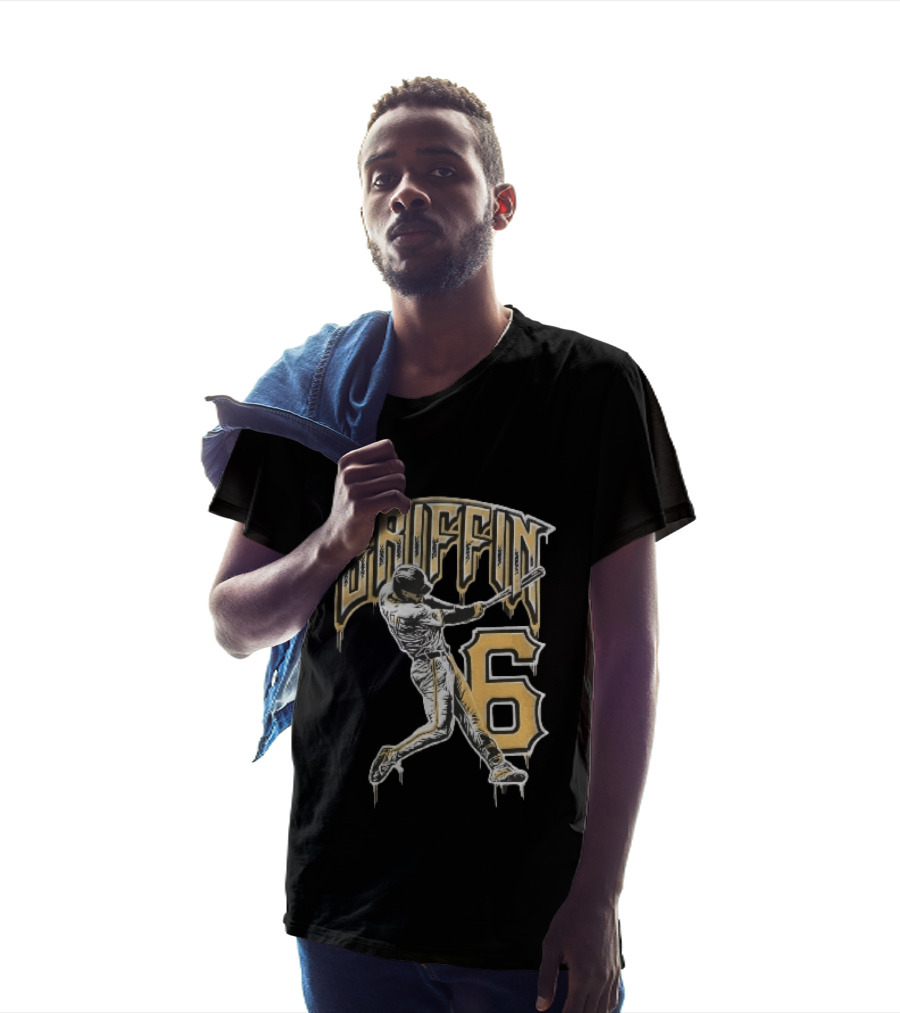 Konnor Griffin 6 Pittsburgh Pirates 2026 City Connect Baseball Player T-Shirt