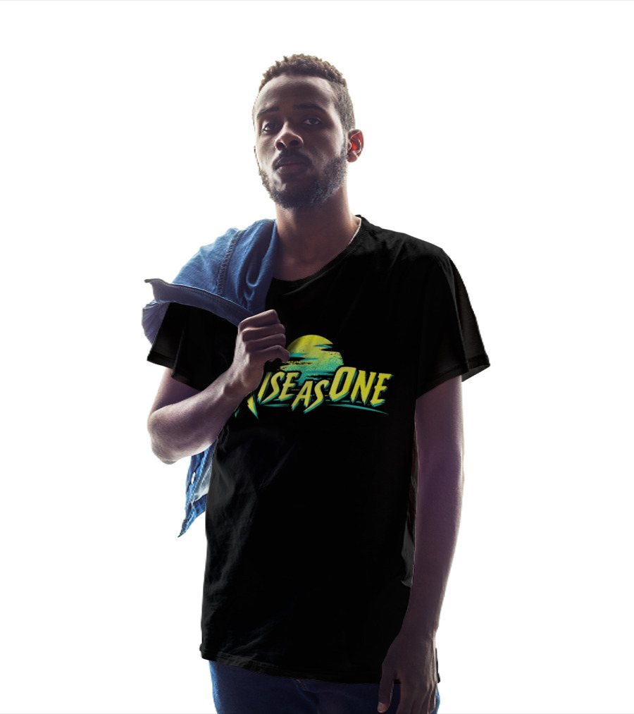 Nicholas Daley Carhartt WIP Rise As One Sun Wave Yellow Neon T-Shirt