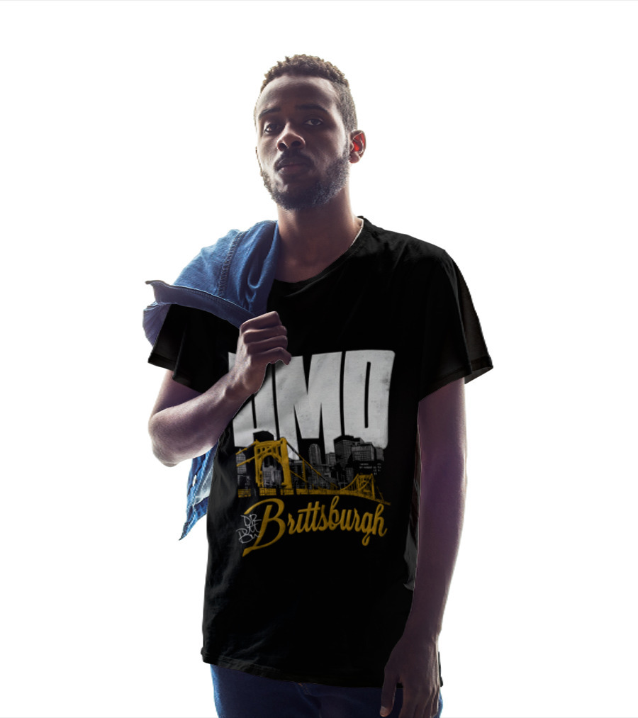 DMO Britt Baker Brittsburgh City Skyline Bridge T-Shirt