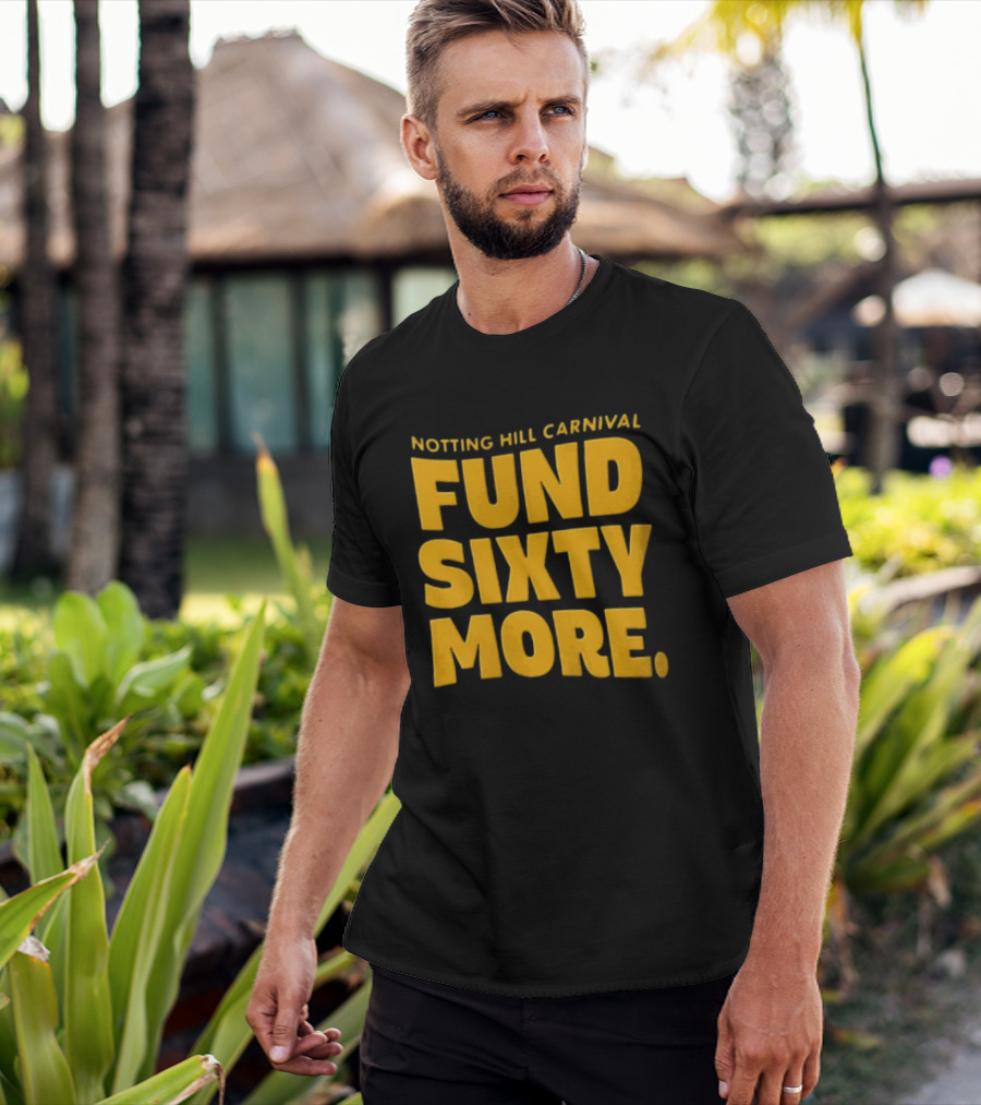 Notting Hill Carnival Fund Sixty More Celebration T-Shirt