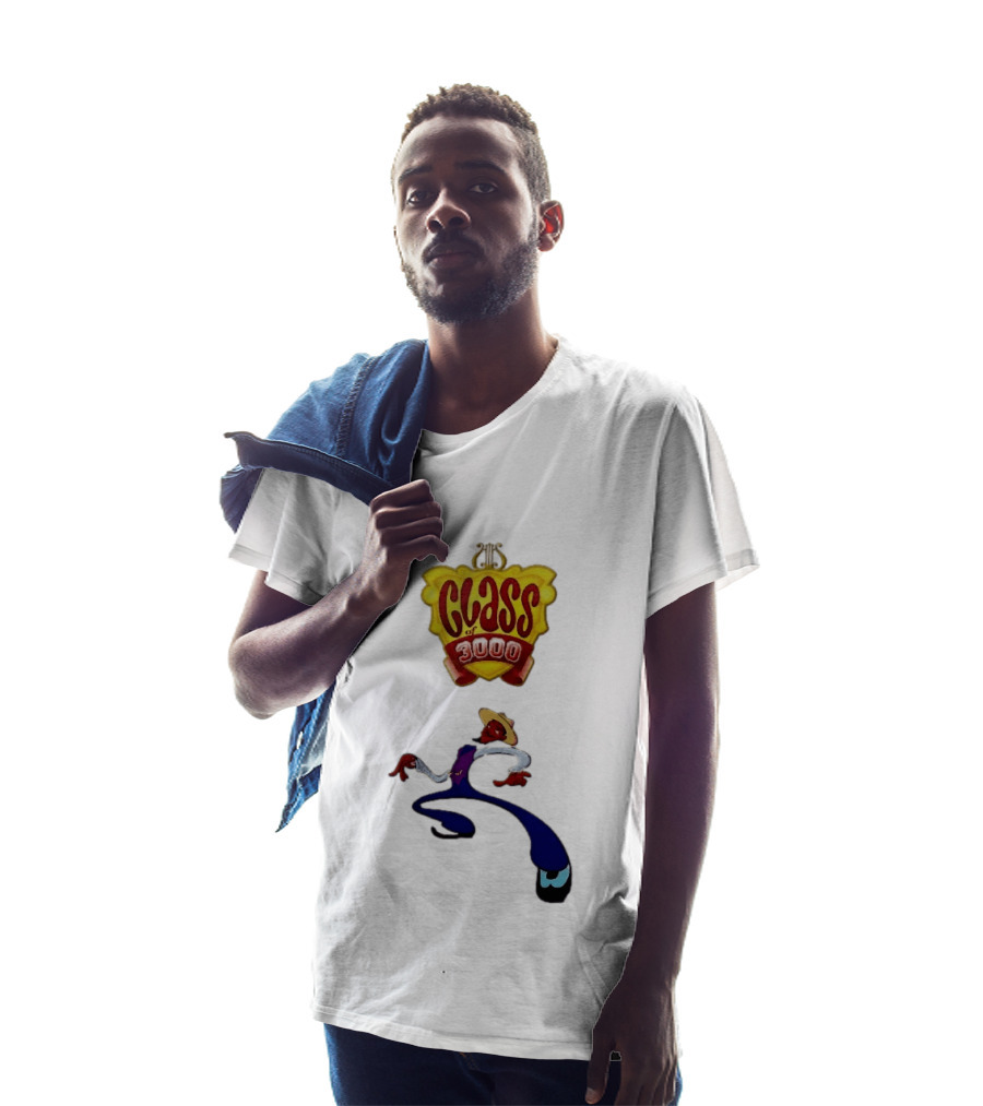 Class Of 3000 Cartoon 2015 Posing Straw Hat Vest T-Shirt