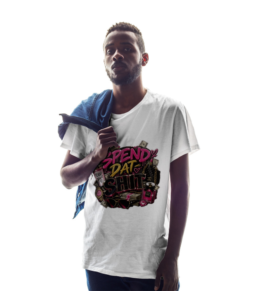 Spend Dat Shit Stay Paid Luxury Money Perfume Fashion Sunglasses T-Shirt