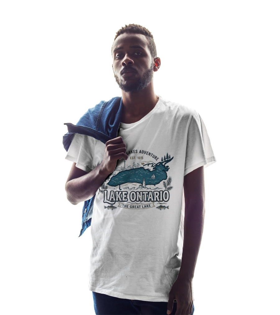 Great Lakes Adventure Lake Ontario The Great Lake Est. 1913 T-Shirt