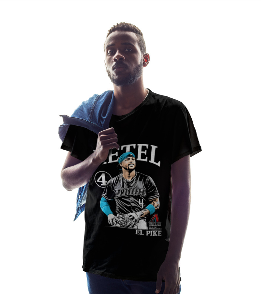 Ketel Marte 4 El Pike Dominican Arizona Diamondbacks MLB T-Shirt