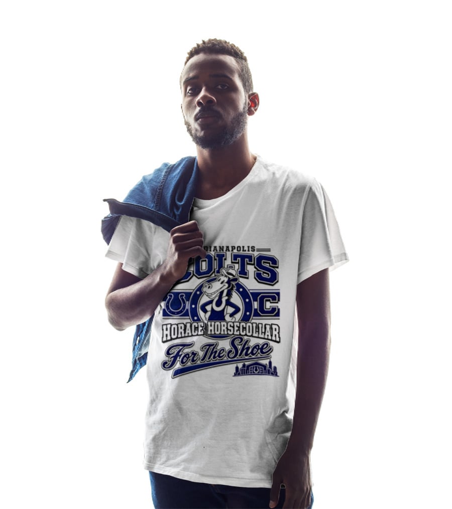 Indianapolis Colts Horace Horsecollar Mascot For The Shoe T-Shirt