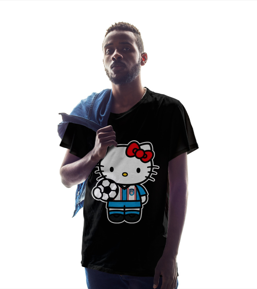 Hello Kitty Chicago Soccer Stars Team Collaboration T-Shirt