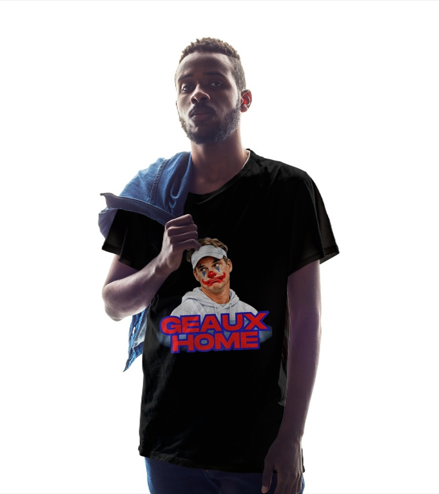 Geaux Home Clown Ole Miss Football Lane Kiffin Hotty Toddy T-Shirt