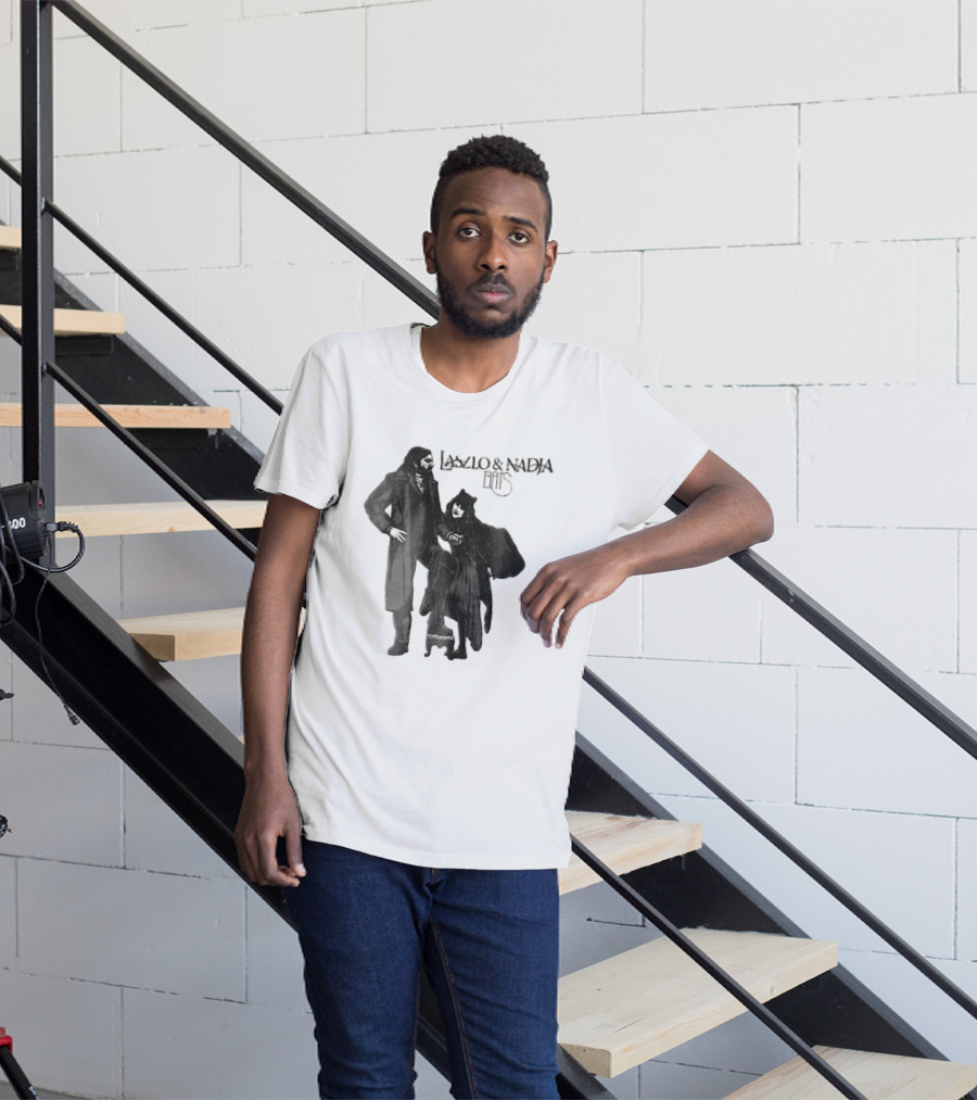 Laszlo And Nadja Bats Gothic Vampire Couple T-Shirt