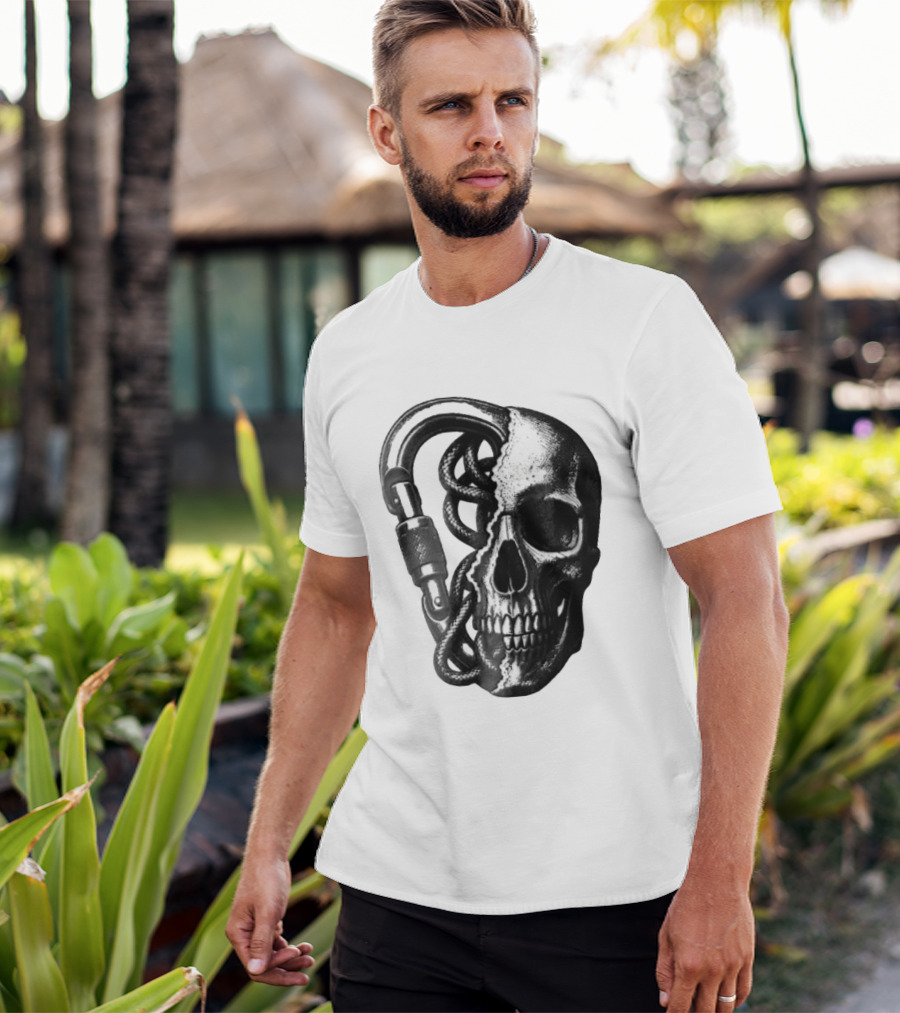 Skull Carabiner Snake T-Shirt