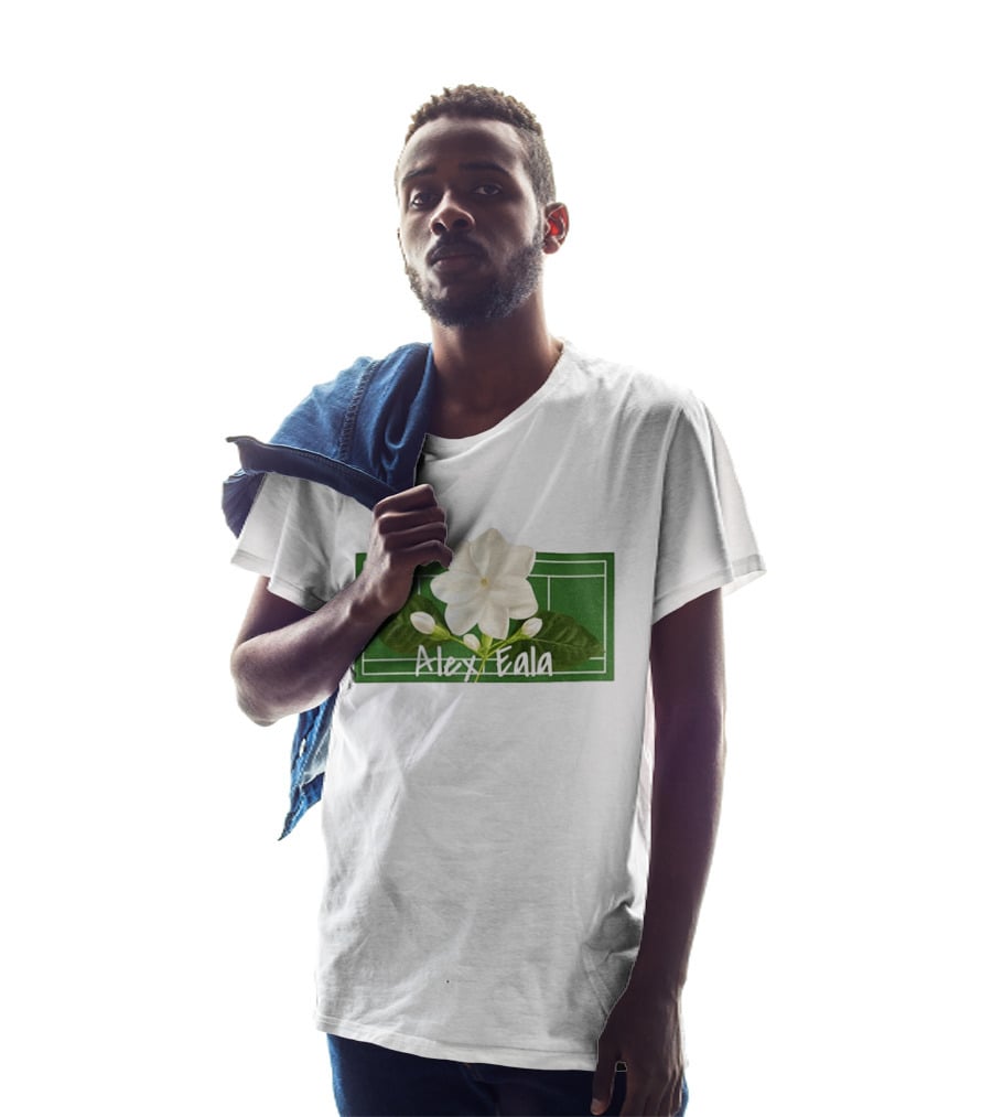 Alex Eala Sampaguita Tennis Court Blossom T-Shirt