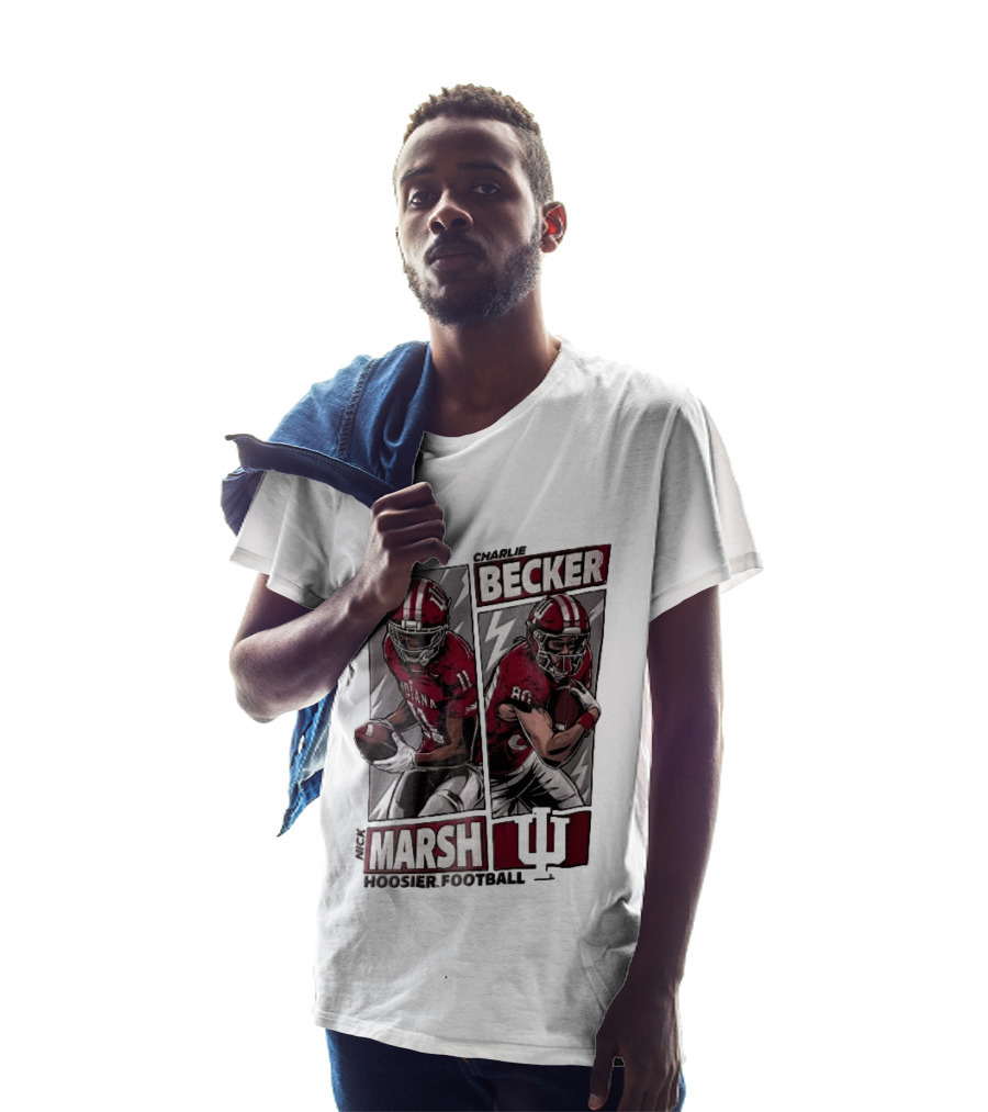 Charlie Becker Nick Marsh Hoosier Football Indiana Players T-Shirt