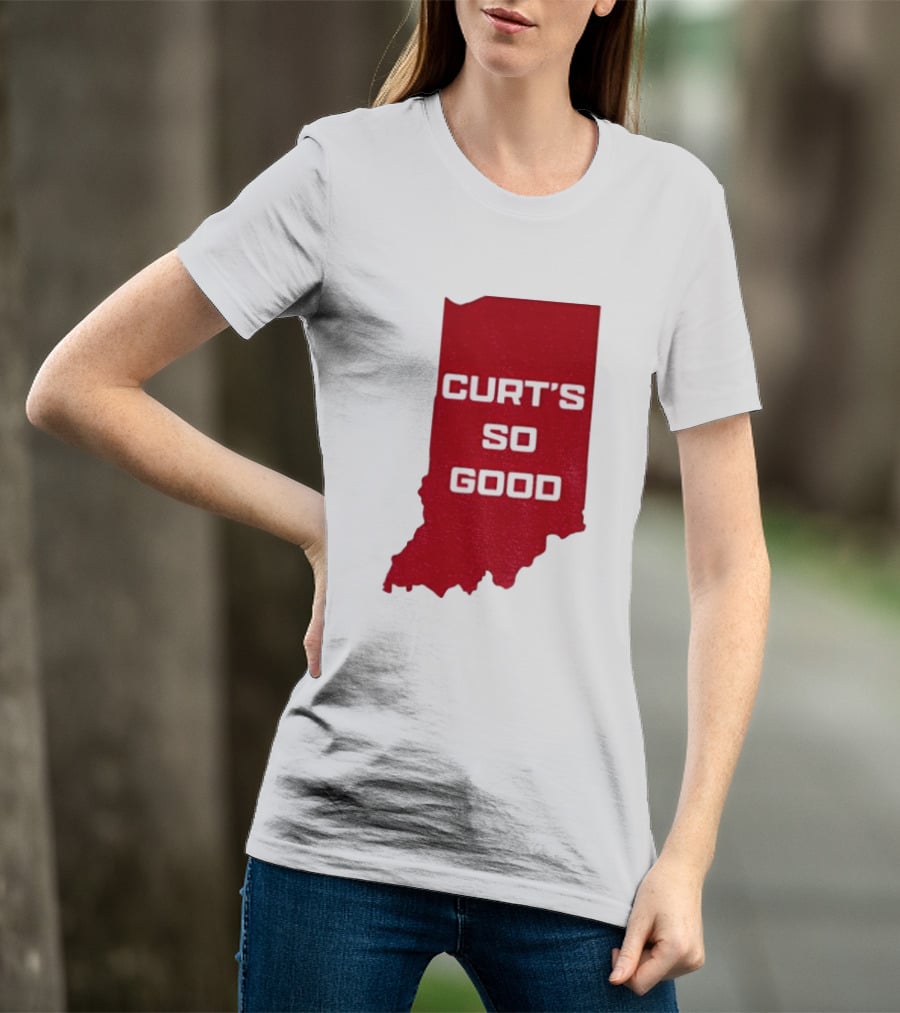 Indiana Hoosier Football Curt's So Good T-Shirt