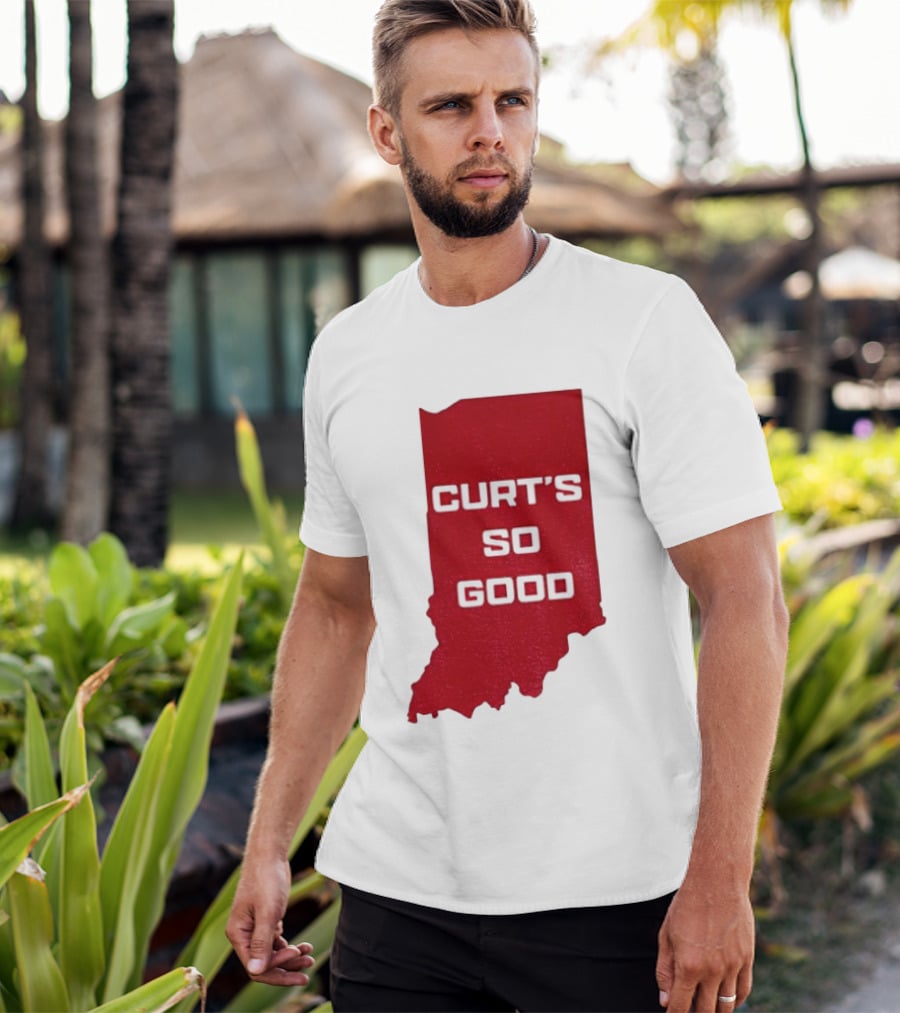 Indiana Hoosier Football Curt's So Good T-Shirt