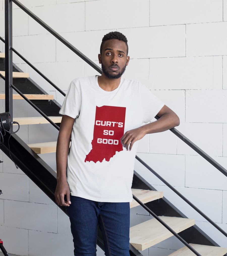Indiana Hoosier Football Curt's So Good T-Shirt