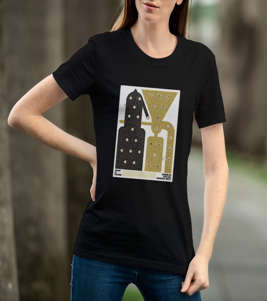 Angine De Poitrine Tournée Des États Unis D'Amérique MMXXVI Tour Music Limited T-Shirt