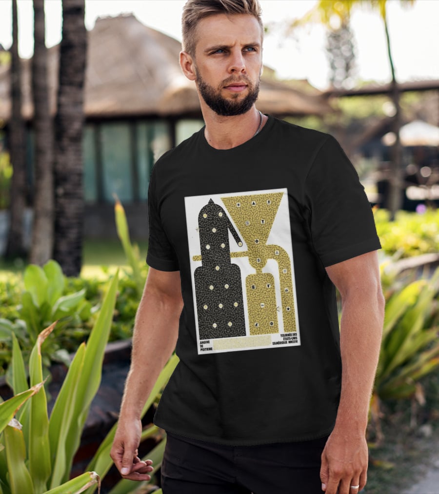 Angine De Poitrine Tournée Des États Unis D'Amérique MMXXVI Tour Music Limited T-Shirt