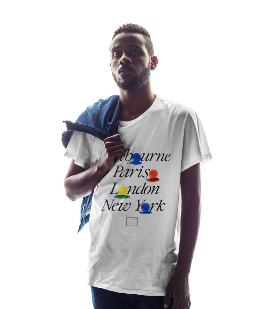 Melbourne Paris London New York Ludo Pieces T-Shirt