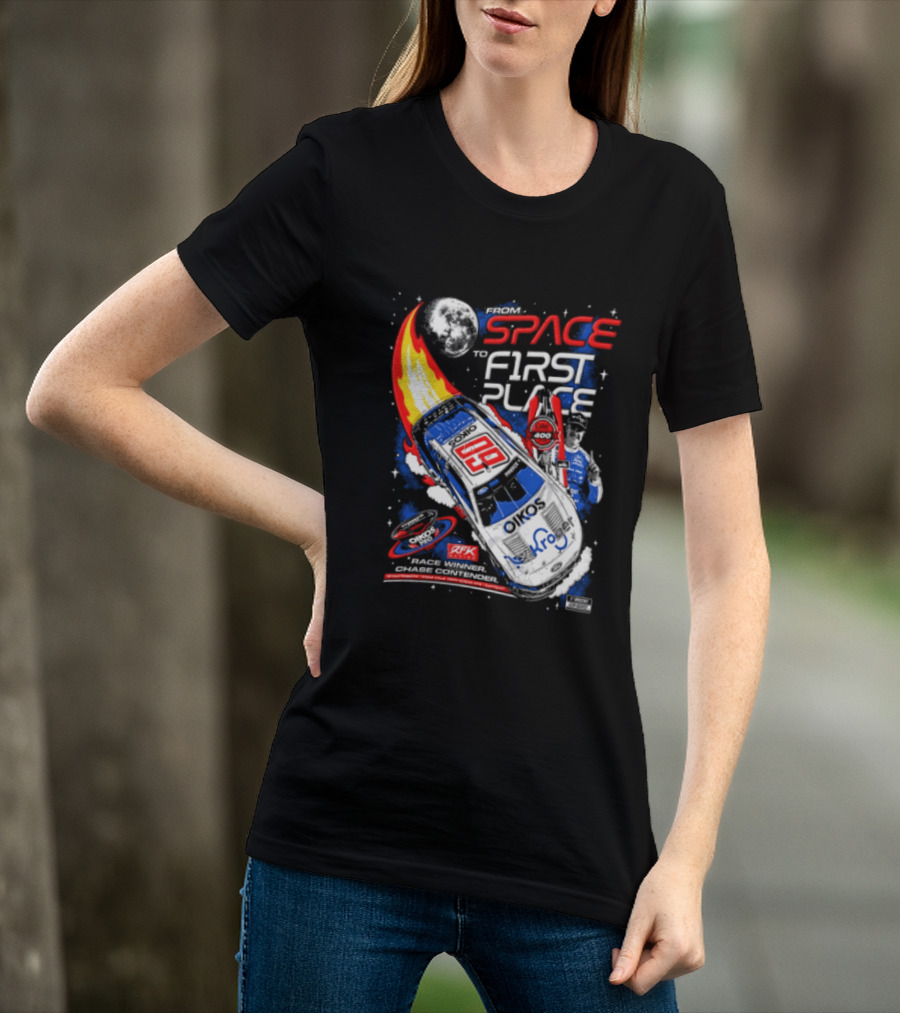 Space To First Place Daytona RFK Racing 2023 NASCAR Win T-Shirt