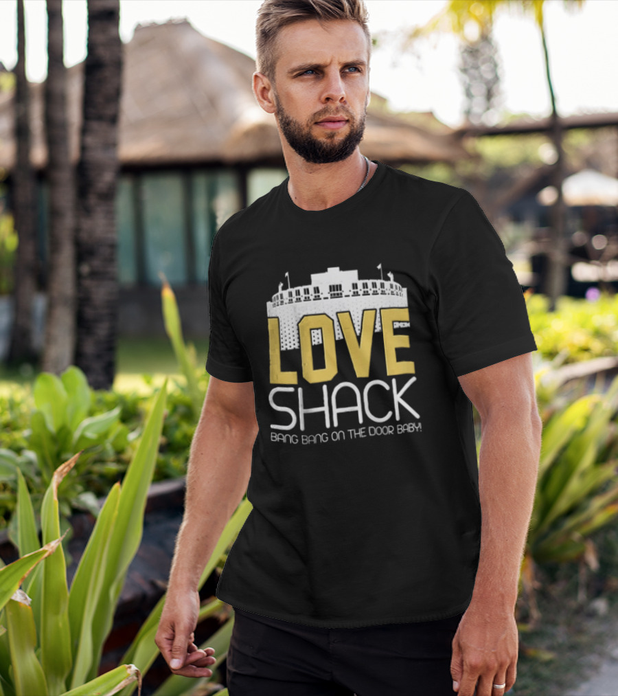 Jordan Love Lambeau Field Love Shack Quarterback Bang Bang T-Shirt