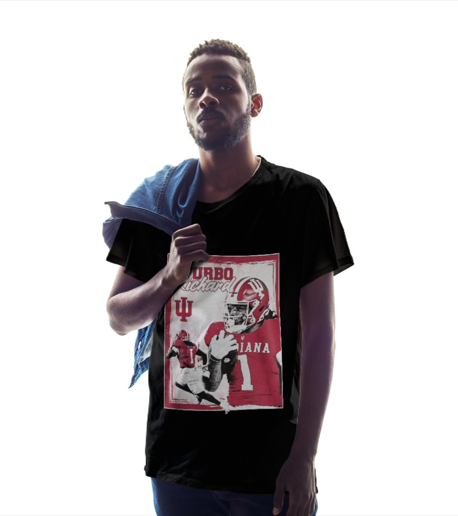 Turbo Richard Indiana Football Player IU Sports Helmets T-Shirt