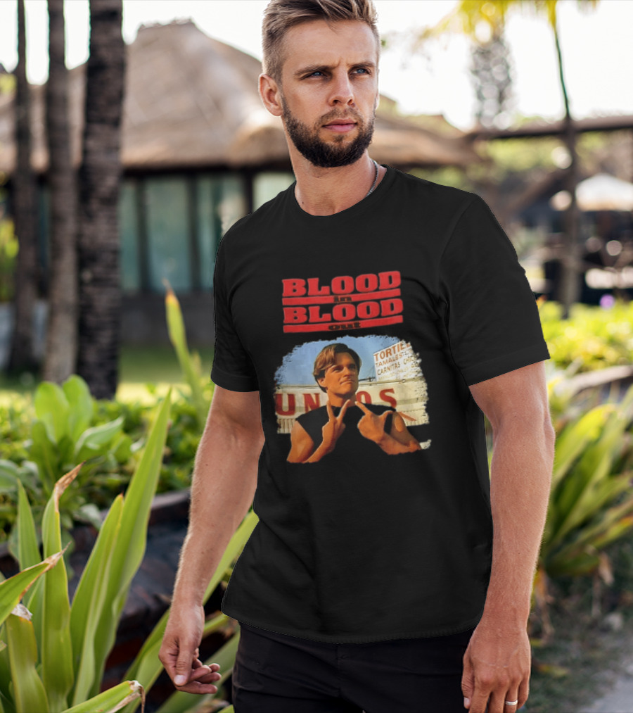 Blood In Blood Out Hand Gesture Tortillas Tamales Carnitas Image T-Shirt